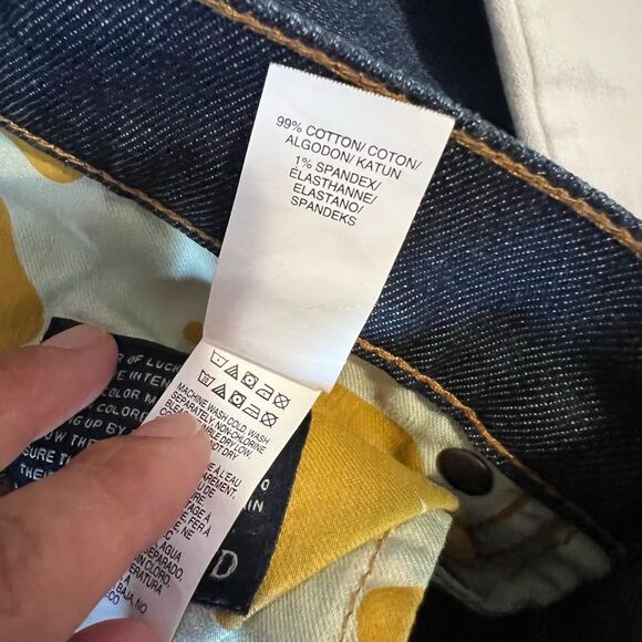 New! Lucky Brand Sweet N’ Low Bootcut High-Rise Blue Women Jeans Sz 16/33 Long - Picture 8 of 12